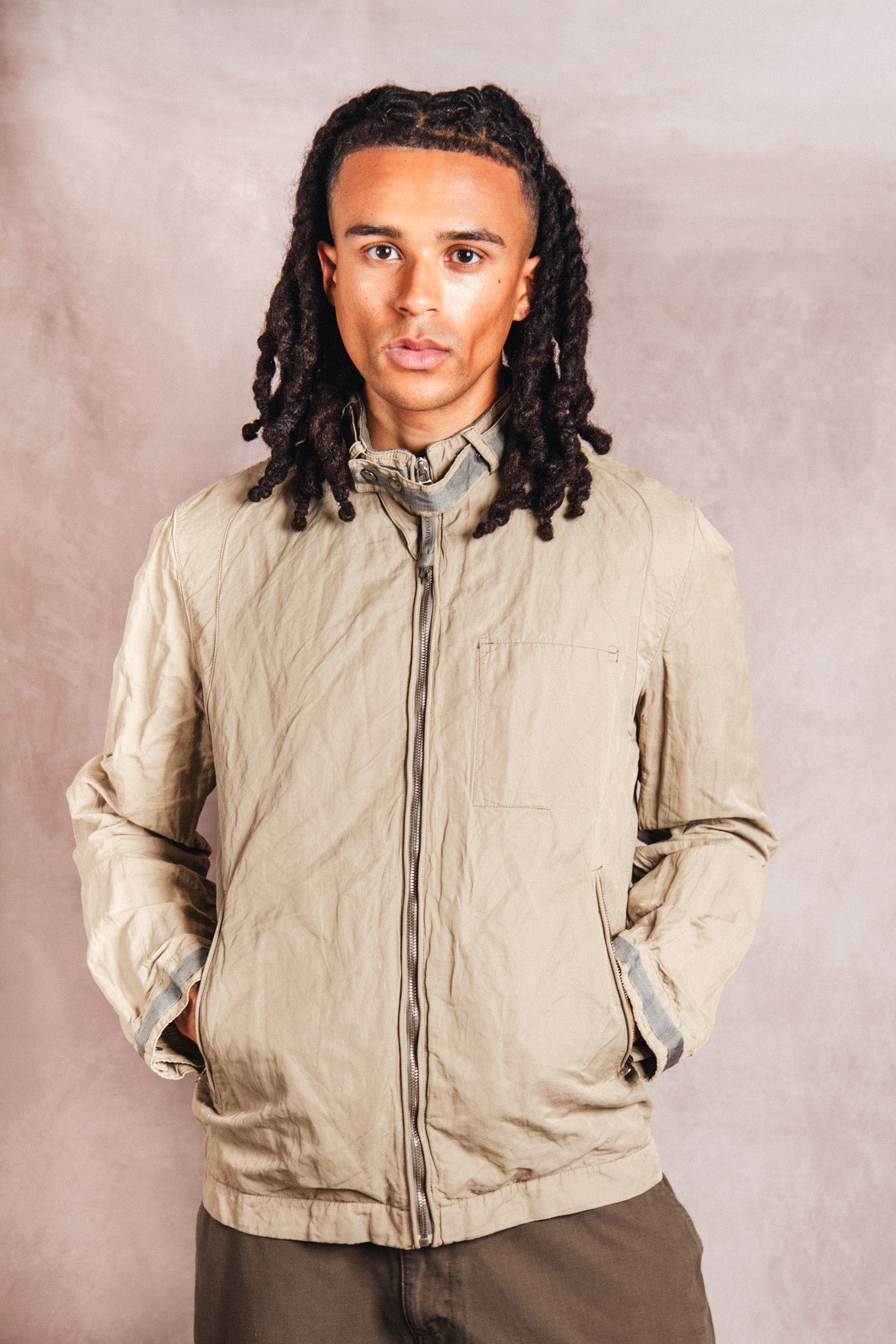 S/S 2006 C.P. Company Khaki Hardware Detailed Tech Jacket