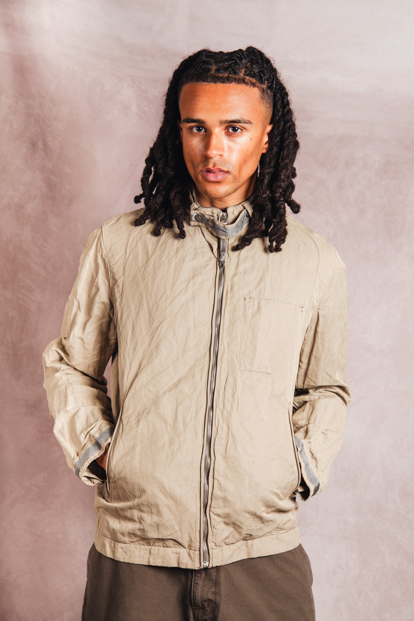 S/S 2006 C.P. Company Khaki Hardware Detailed Tech Jacket