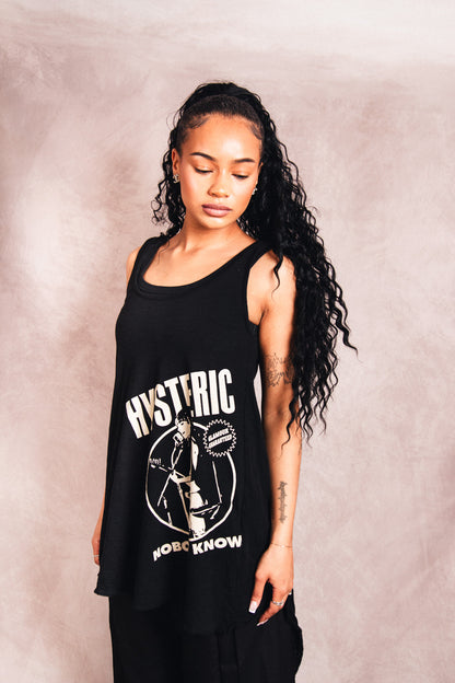 2000's Hysteric Glamour 'Nobody Known' Layered Vest Top