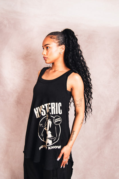 2000's Hysteric Glamour 'Nobody Known' Layered Vest Top