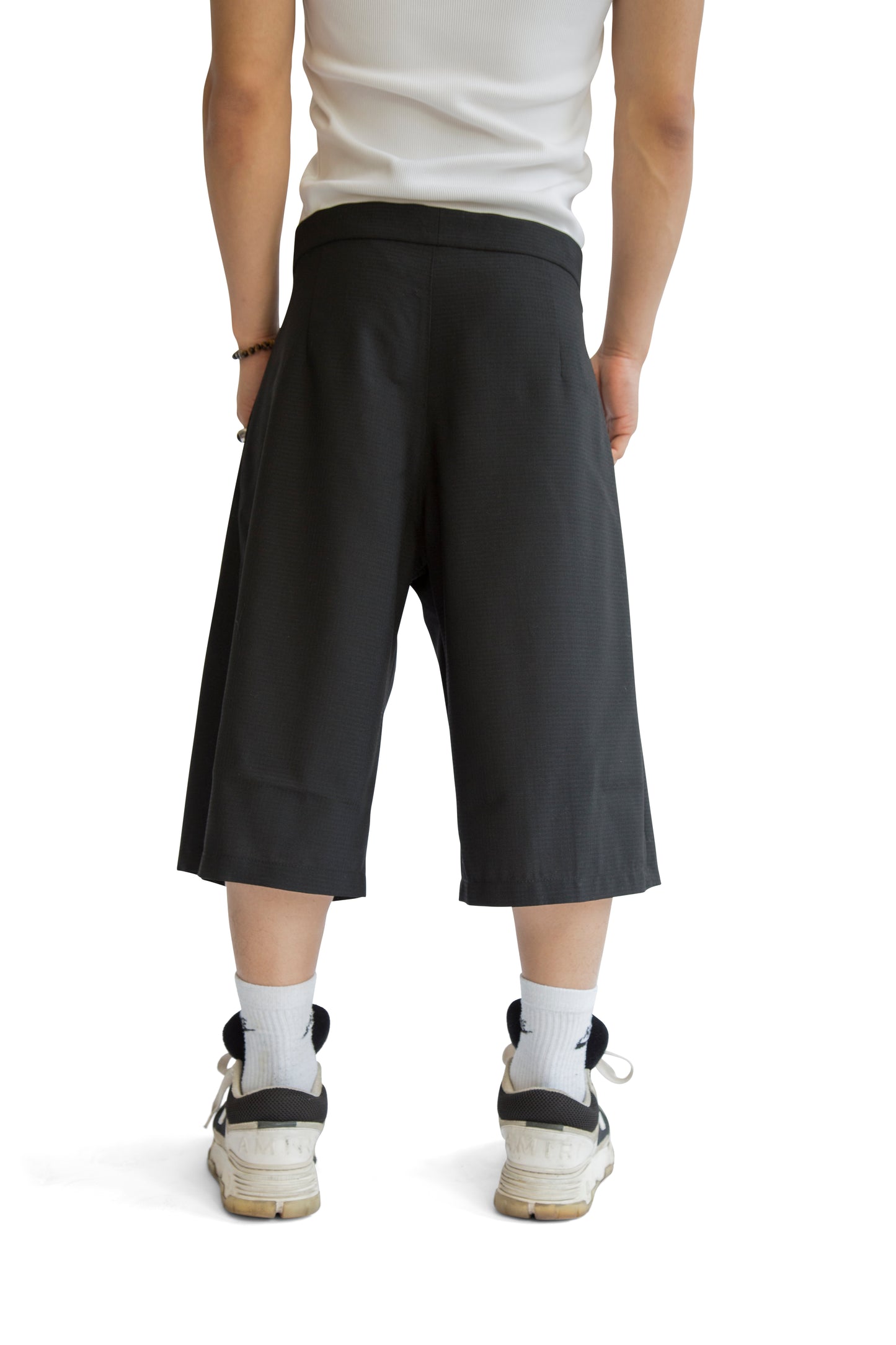 VT Rework: Black Pleated Shorts