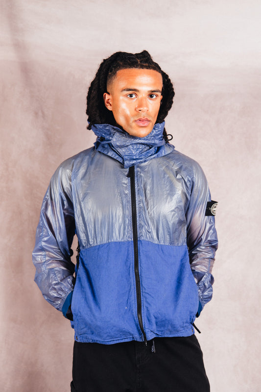 S/S 2022 Stone Island Heat Reactive Lamy Linen Tela Jacket