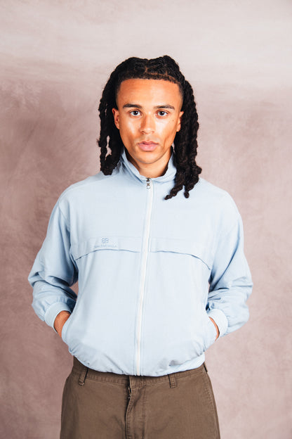 1980's Balenciaga Korean Release Baby Blue Track Jacket