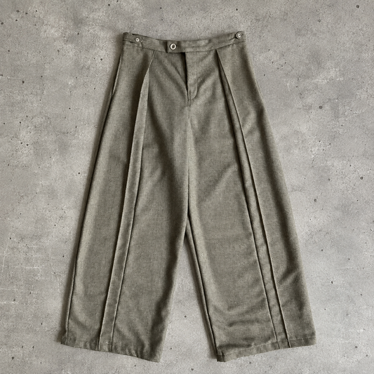 VT Rework : Custom Order Oversized Pleated Trousers