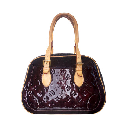 Louis Vuitton Amarante Monogram Vernis Summit Drive Handbag