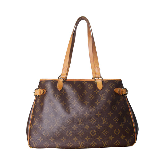 Louis Vuitton Monogram Vanchetta Leather Keepall Travel Bag