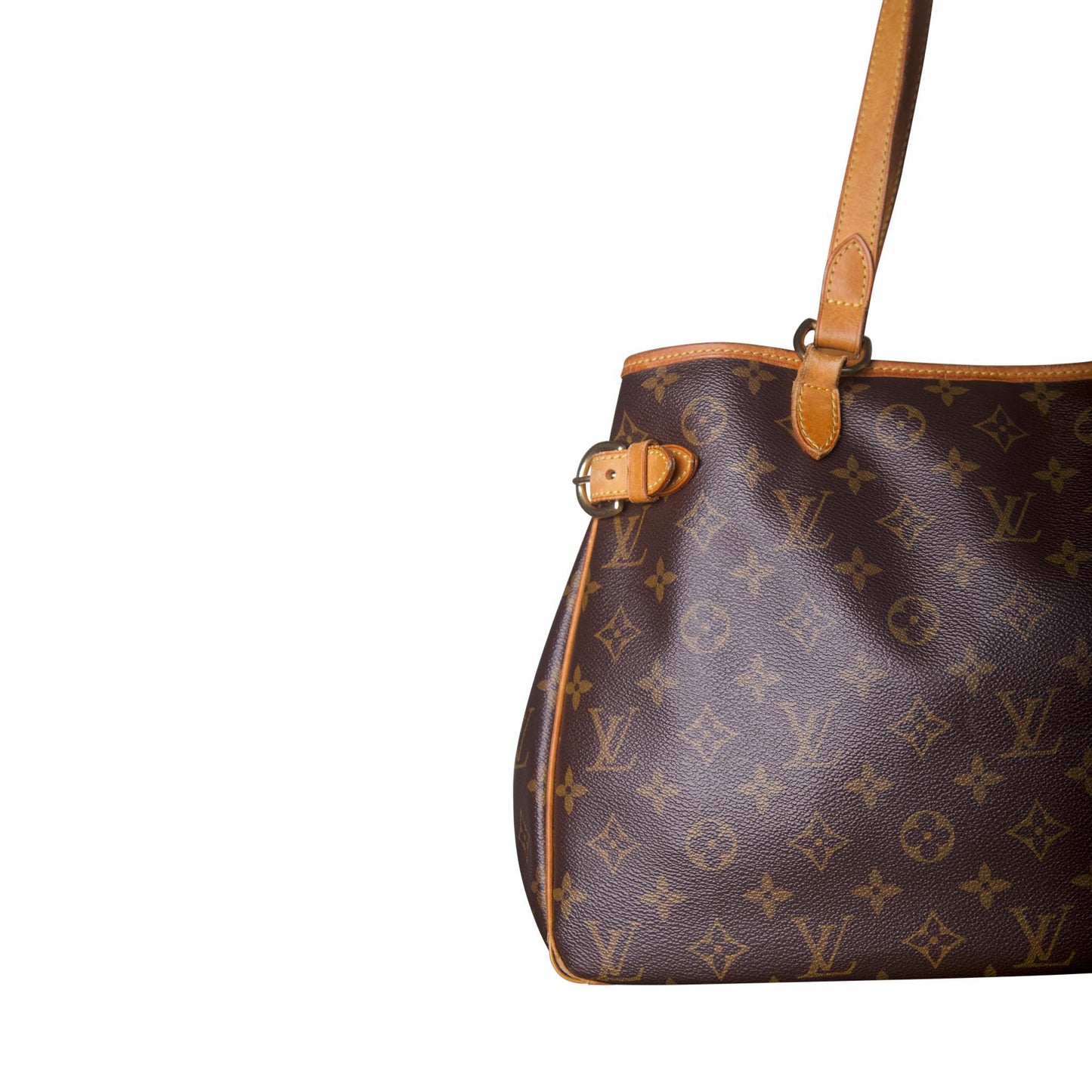Louis Vuitton Monogram Vanchetta Leather Keepall Travel Bag