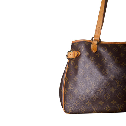 Louis Vuitton Monogram Vanchetta Leather Keepall Travel Bag