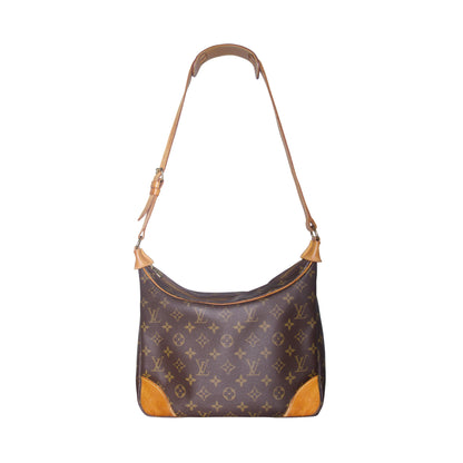 Louis Vuitton Boulogne Monogram Vanchetta Leather Handbag
