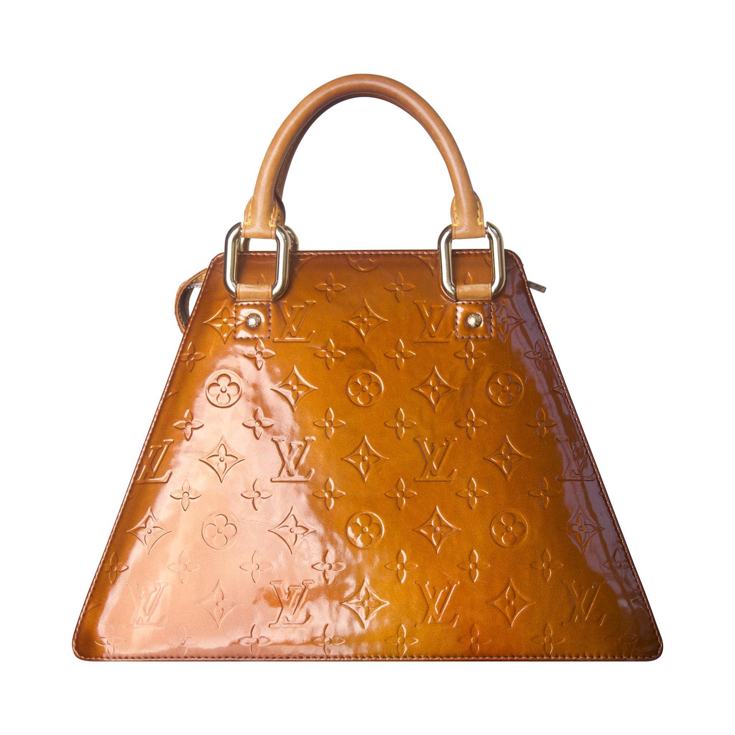 Louis Vuitton Vernis Forsythe Bronze Handbag