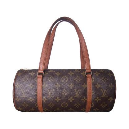 Louis Vuitton Monogram Papillon 30 Cylindrical Handbag
