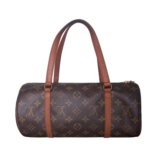 Louis Vuitton Monogram Papillon 30 Cylindrical Handbag