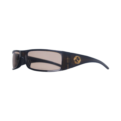 1999 Gucci 2516/S GG Logo Tom Ford Era Amber Frame Sunglasses