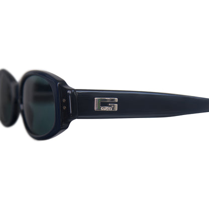 1998 Gucci GG 2417/S Petrol Blue Frame Sunglasses