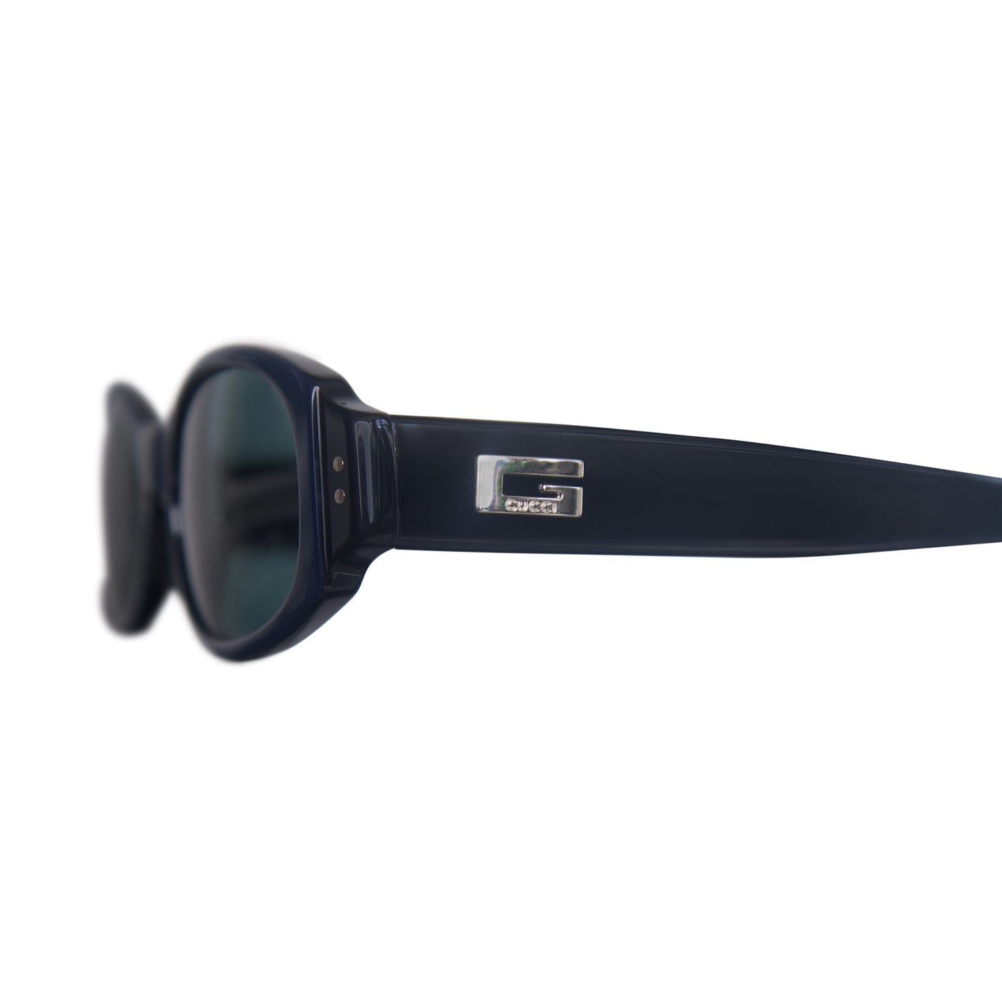 1998 Gucci GG 2417/S Petrol Blue Frame Sunglasses