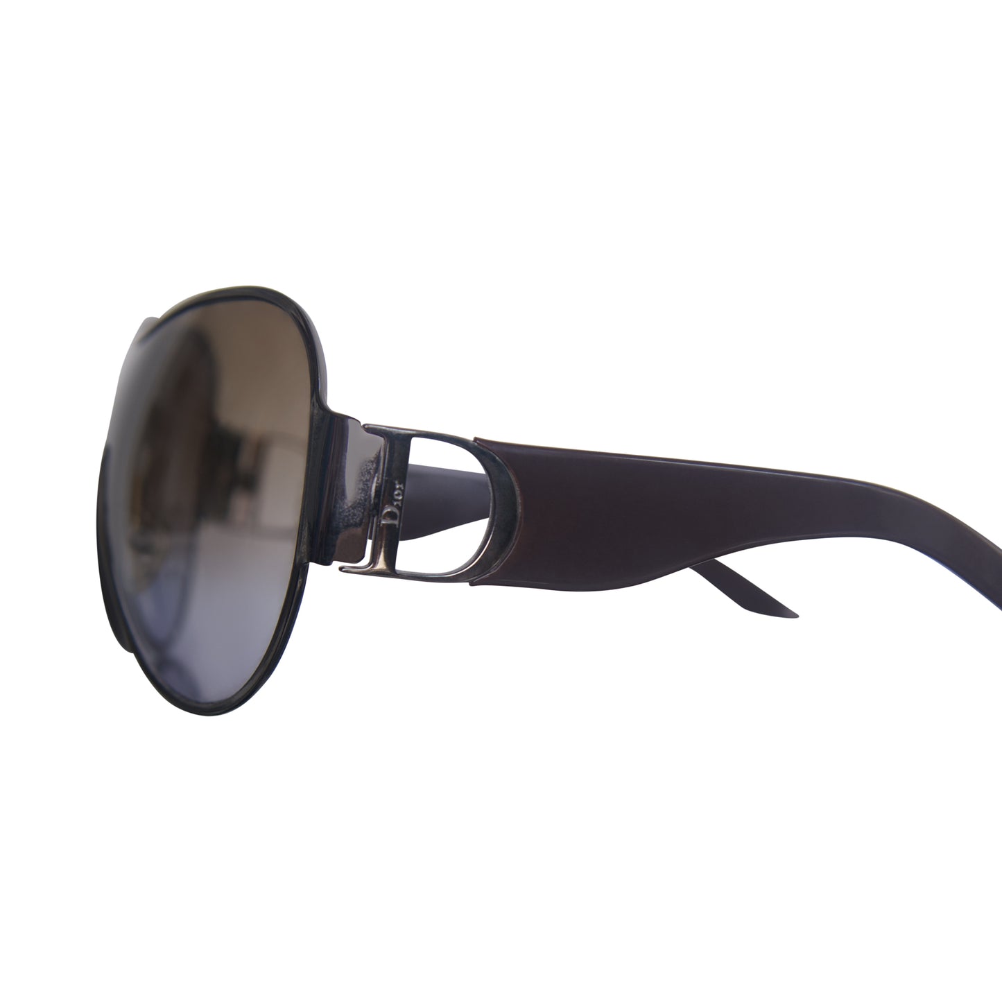 Fall 2000 Christian Dior Buckle 2 Wrap Oversized Sunglasses