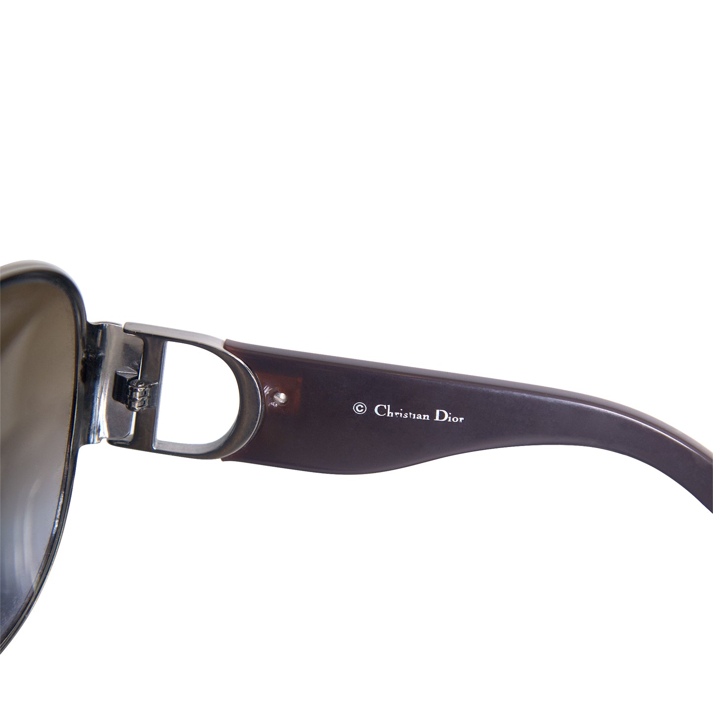 Fall 2000 Christian Dior Buckle 2 Wrap Oversized Sunglasses