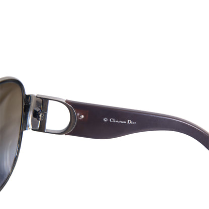Fall 2000 Christian Dior Buckle 2 Wrap Oversized Sunglasses