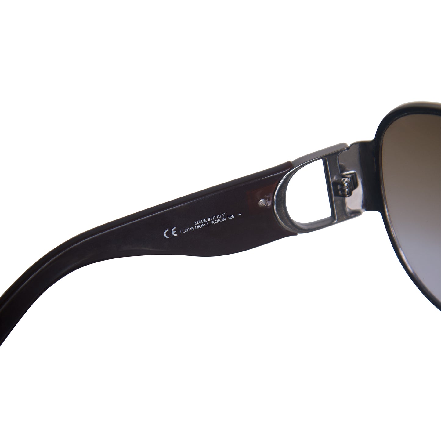 Fall 2000 Christian Dior Buckle 2 Wrap Oversized Sunglasses