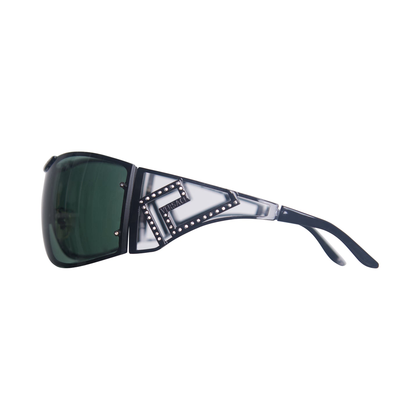 Versace 9025 Swarvoski Detailed Oversized Frames