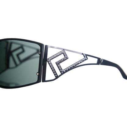 Versace 9025 Swarvoski Detailed Oversized Frames