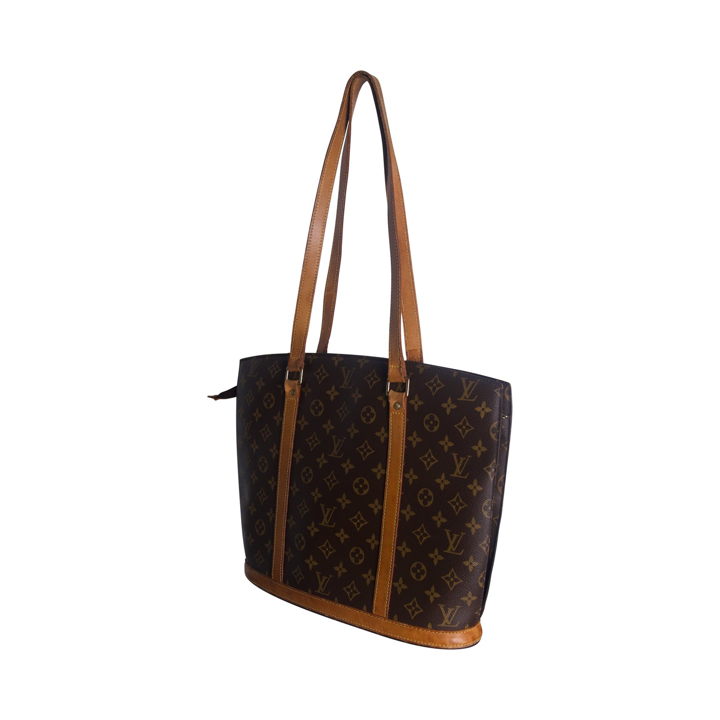 Louis Vuitton Babylone Monogram Vanchetta Leather Strap Tote Bag