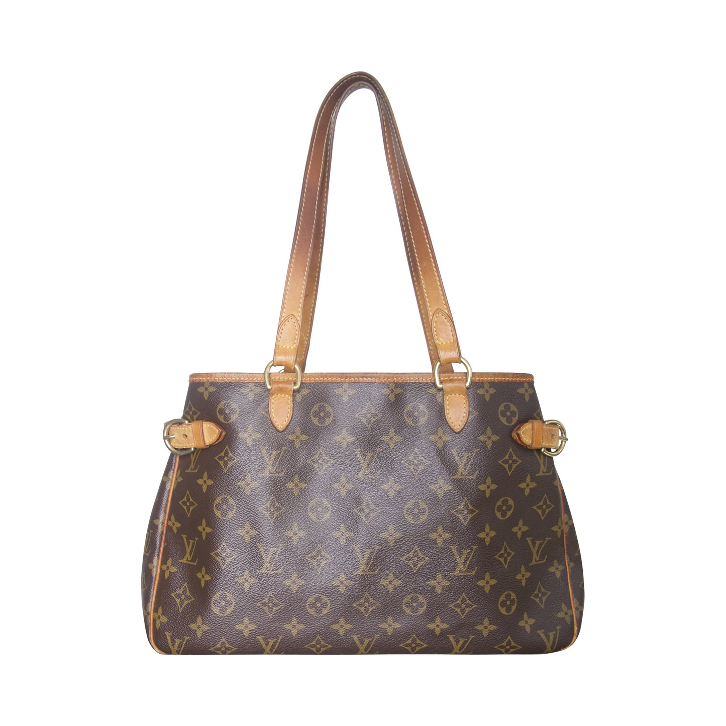 Louis Vuitton Batignolles Buckle Fasten Horizontal Tote Bag