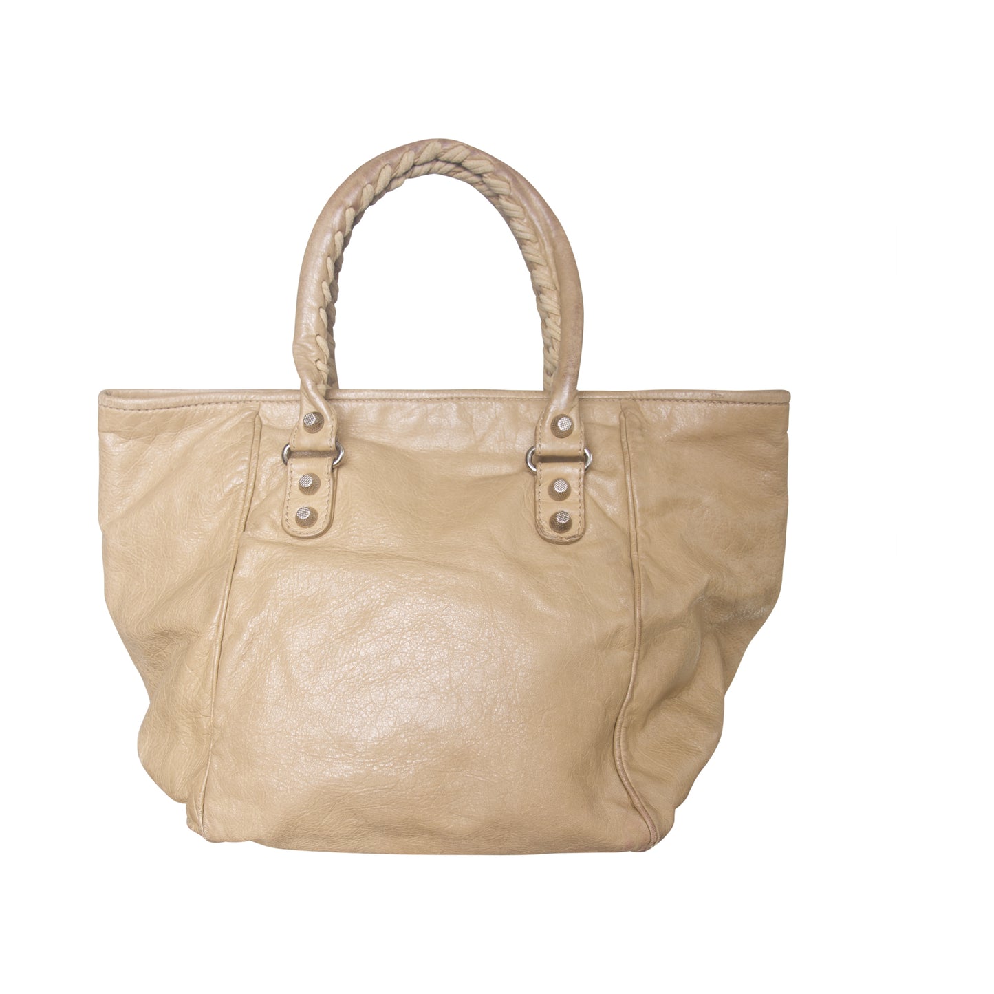 Balenciaga Party Time Braided Handle City Bag