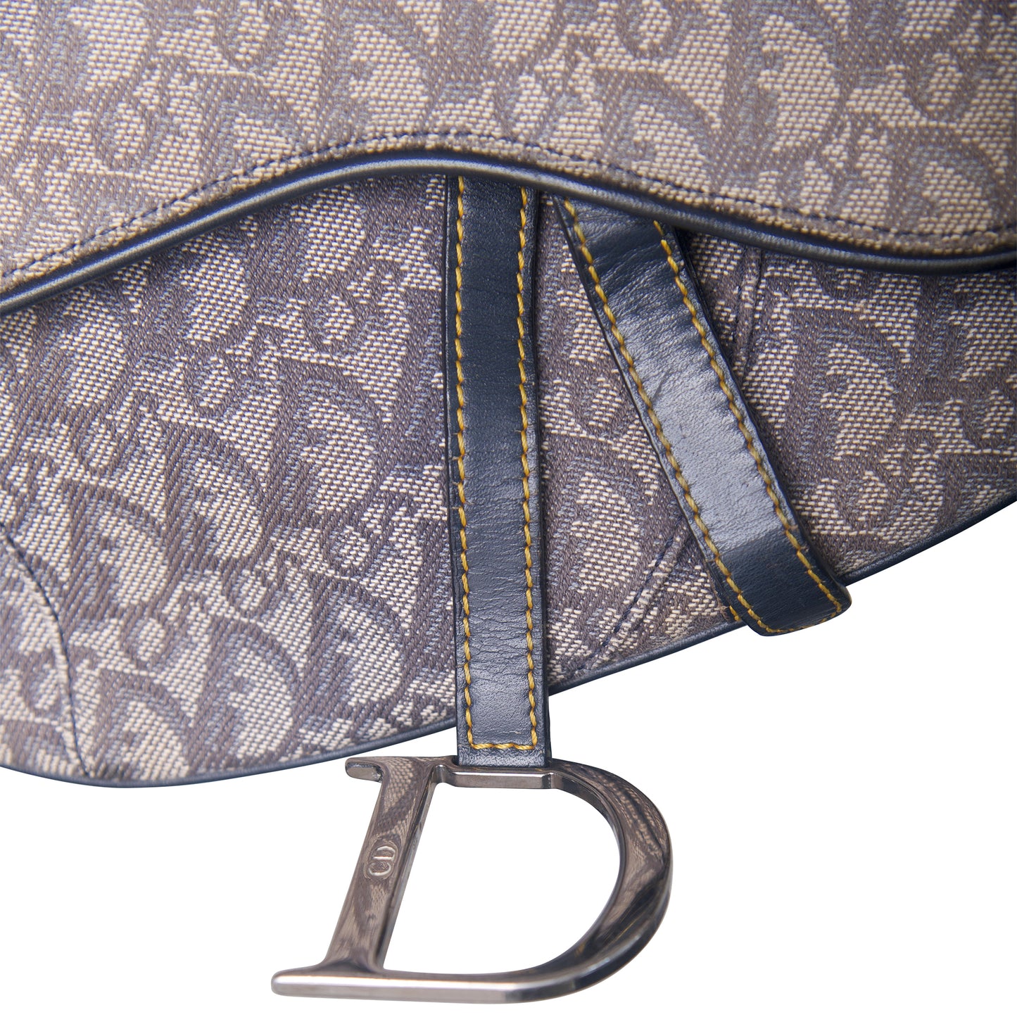 Christian Dior Oblique Canvas Monogram Saddle Bag SC: 5782