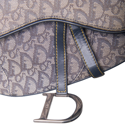 Christian Dior Oblique Canvas Monogram Saddle Bag SC: 5782