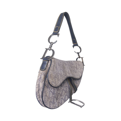 Christian Dior Oblique Canvas Monogram Saddle Bag SC: 5782