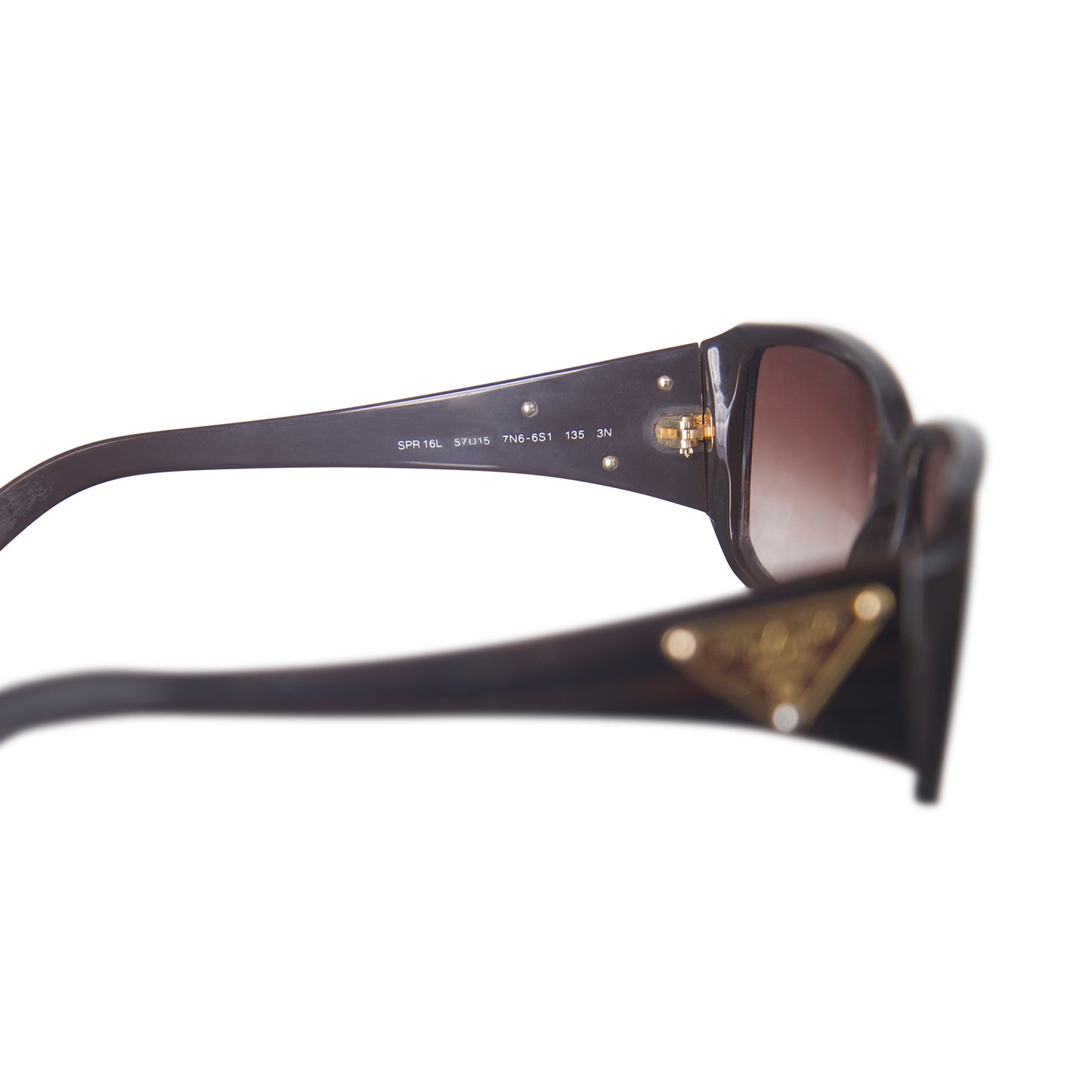 S/S 2011 Prada SPR 16L Emblem Detailed Sunglasses