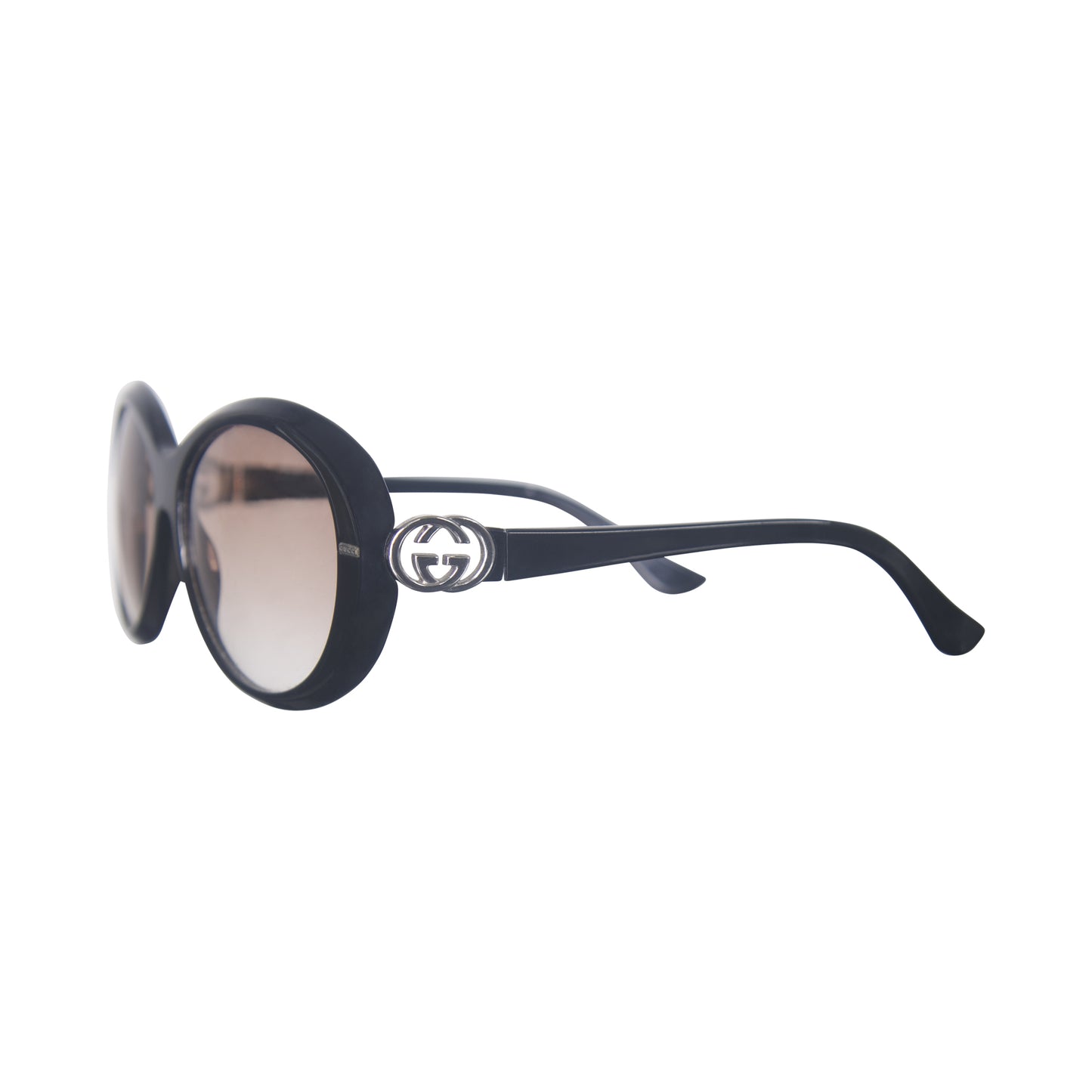 Gucci GG 2988/S Monogram Temple Oval Sunglasses