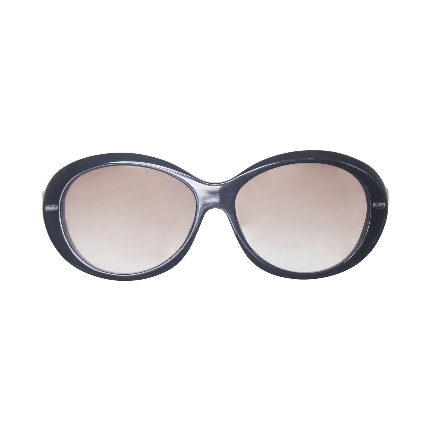 Gucci GG 2988/S Monogram Temple Oval Sunglasses
