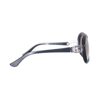 Gucci GG 2988/S Monogram Temple Oval Sunglasses