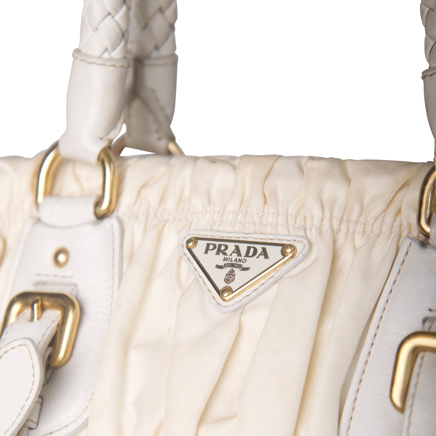 Prada Nylon Gaufre Tessuto Satchel Bag