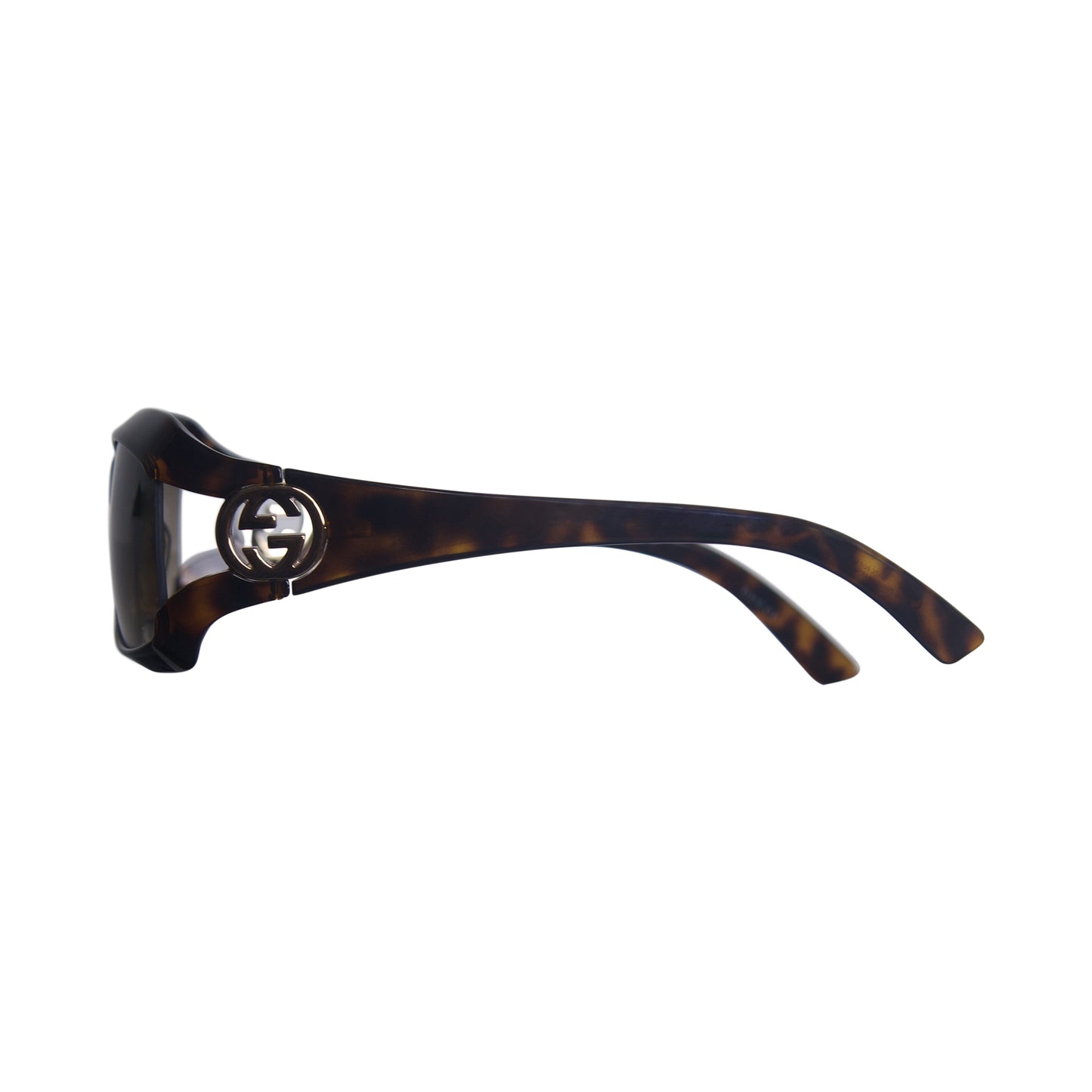 2007 Gucci GG 2599/S Tortoise Shell Rectangle Sunglasses