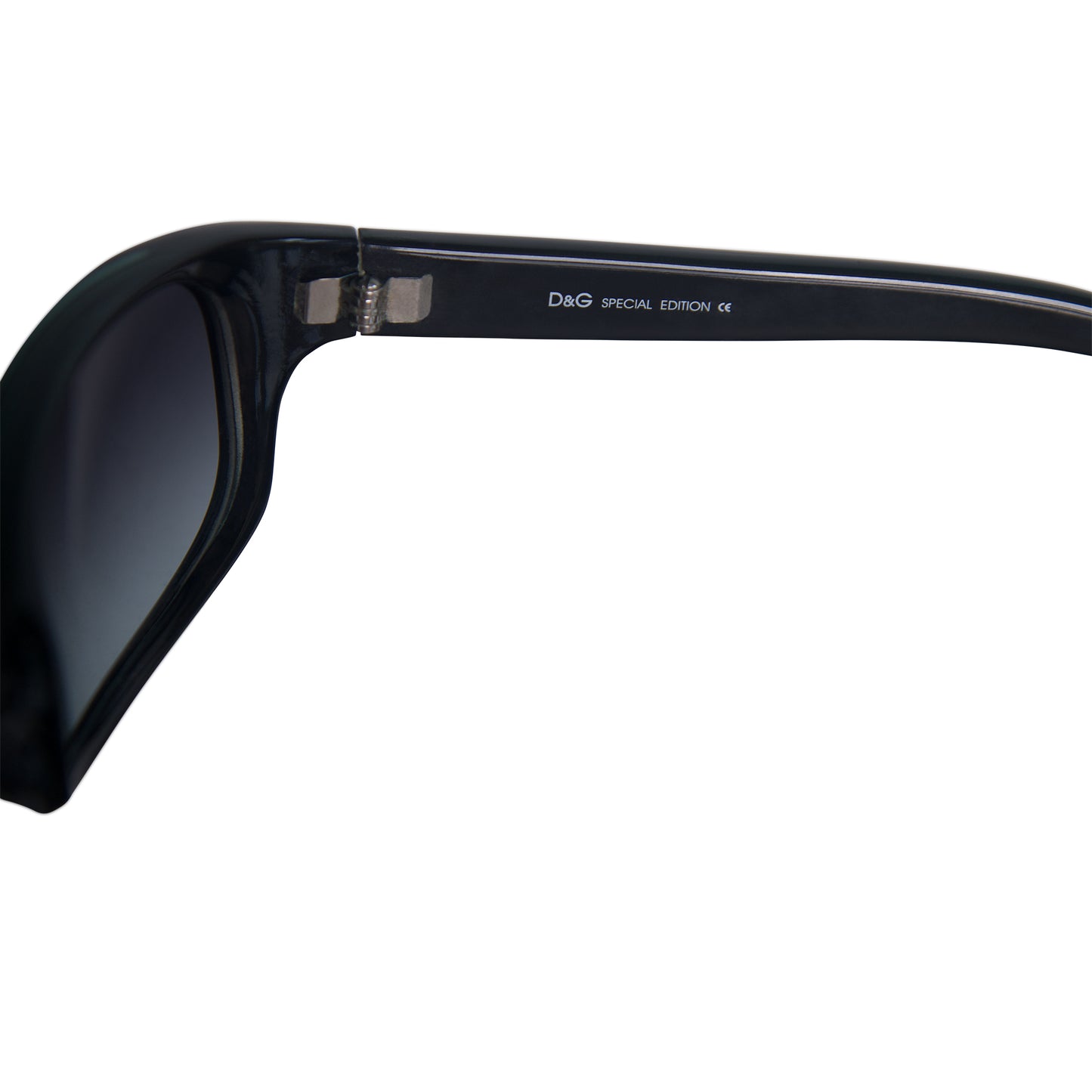 Dolce & Gabbana 2053 Metallc Blue Frame Wrap Sunglasses