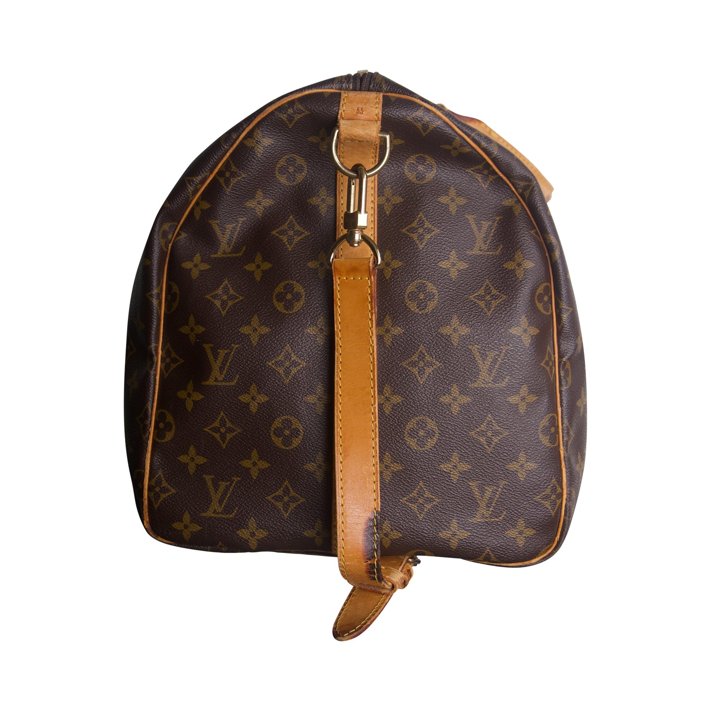 Louis Vuitton Bandouliere 50 Vanchetta Leather Keepall Bag