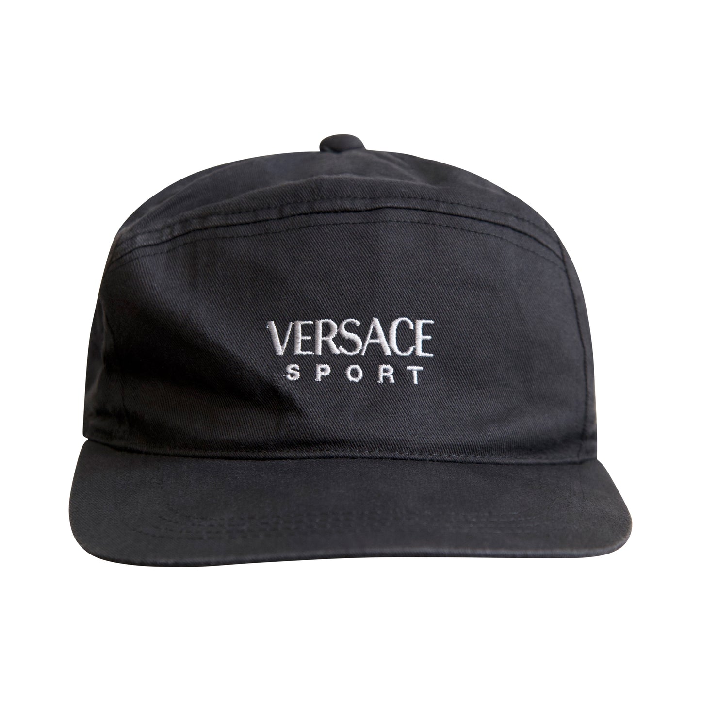 Versace Sport Black Cotton Cap