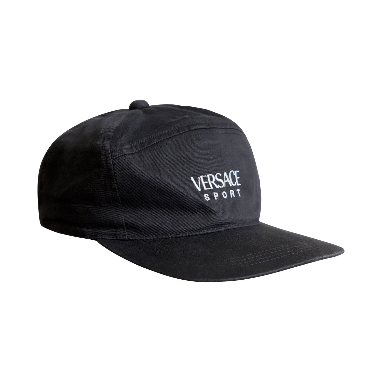 Versace Sport Black Cotton Cap