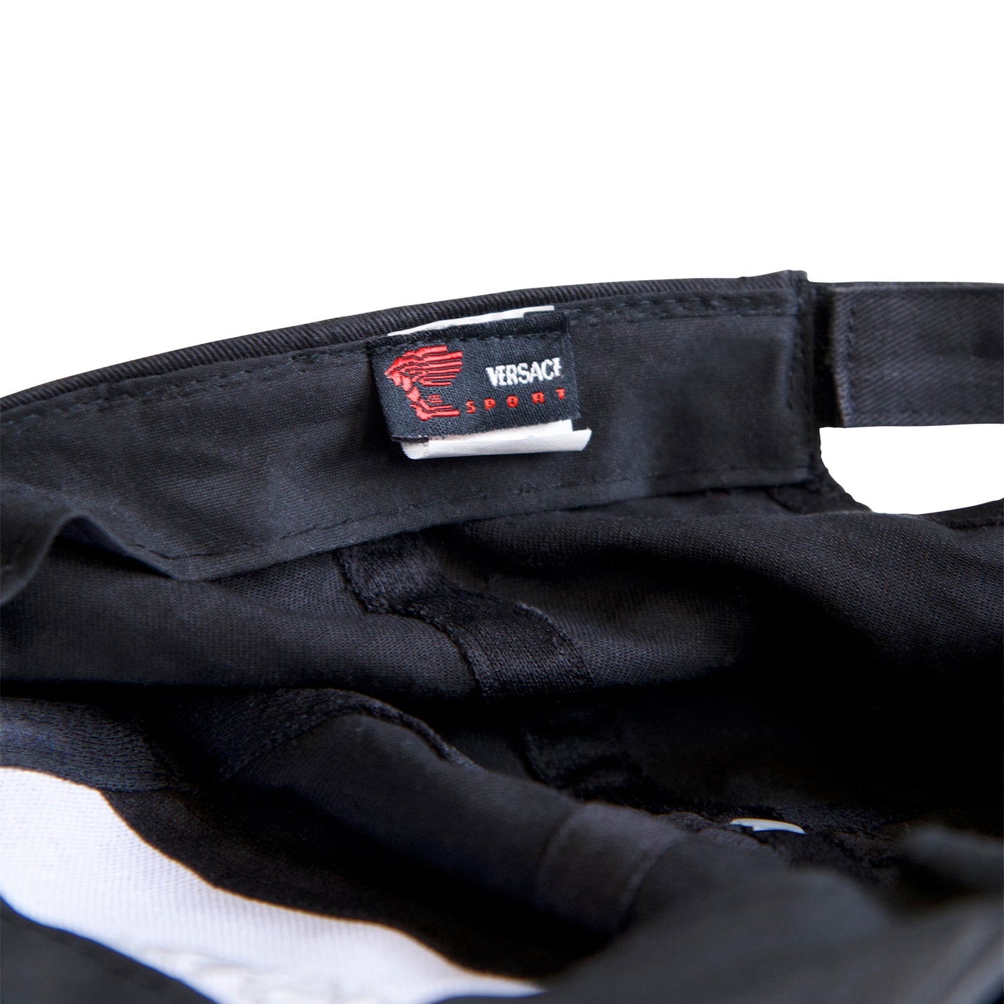 Versace Sport Black Cotton Cap