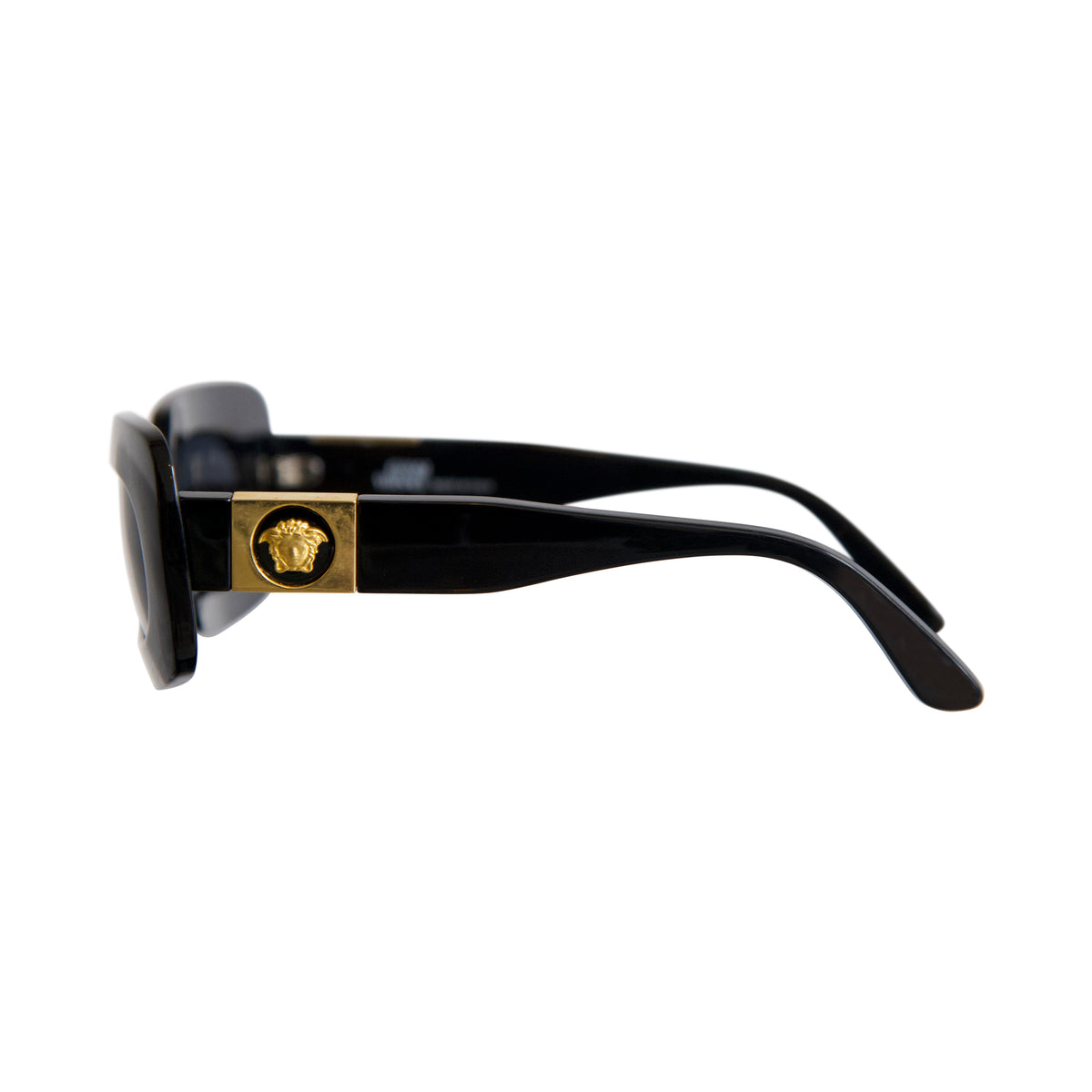 Gianni Versace 416/C 825 Gold Medusa Logo Black Block Frame  display picture 3