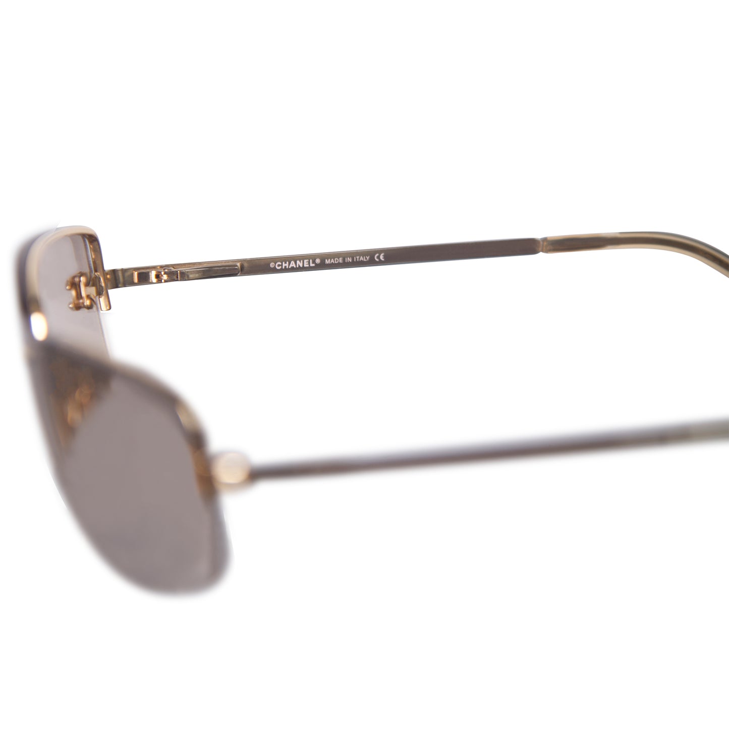 Chanel 4093-B Rimless Tinted CC Sunglasses