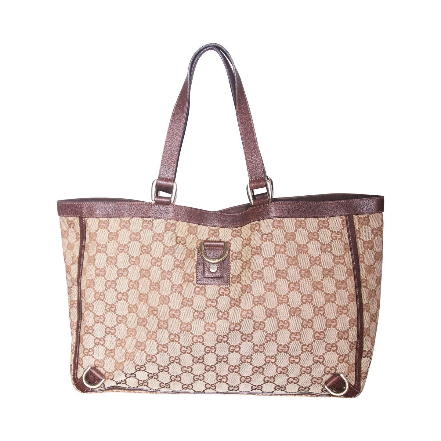 Gucci GG Canvas Abbey D Ring Tote Bag