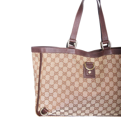 Gucci GG Canvas Abbey D Ring Tote Bag