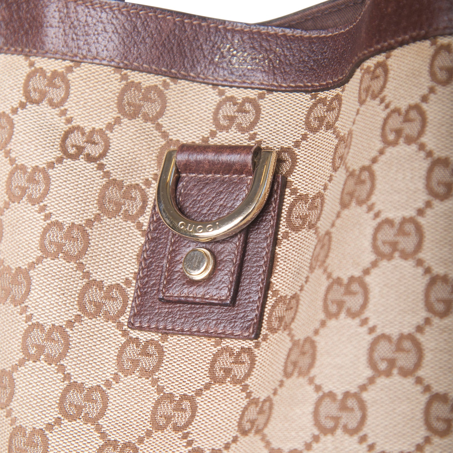 Gucci GG Canvas Abbey D Ring Tote Bag