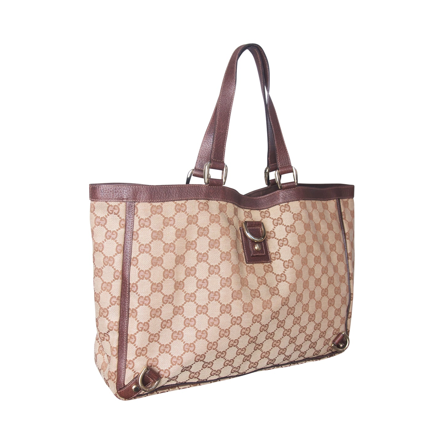 Gucci GG Canvas Abbey D Ring Tote Bag