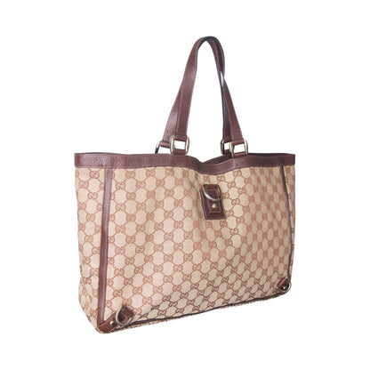Gucci GG Canvas Abbey D Ring Tote Bag