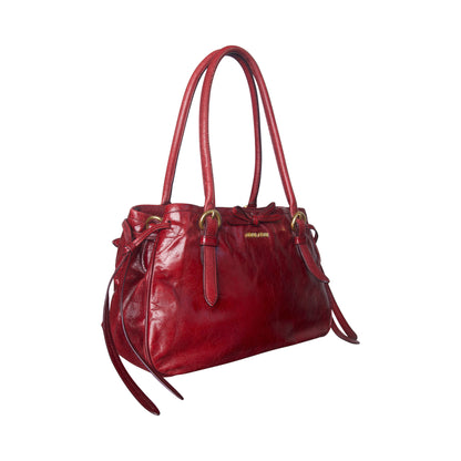 2007 Miu Miu Vitello Bow Leather Shoulder Bag